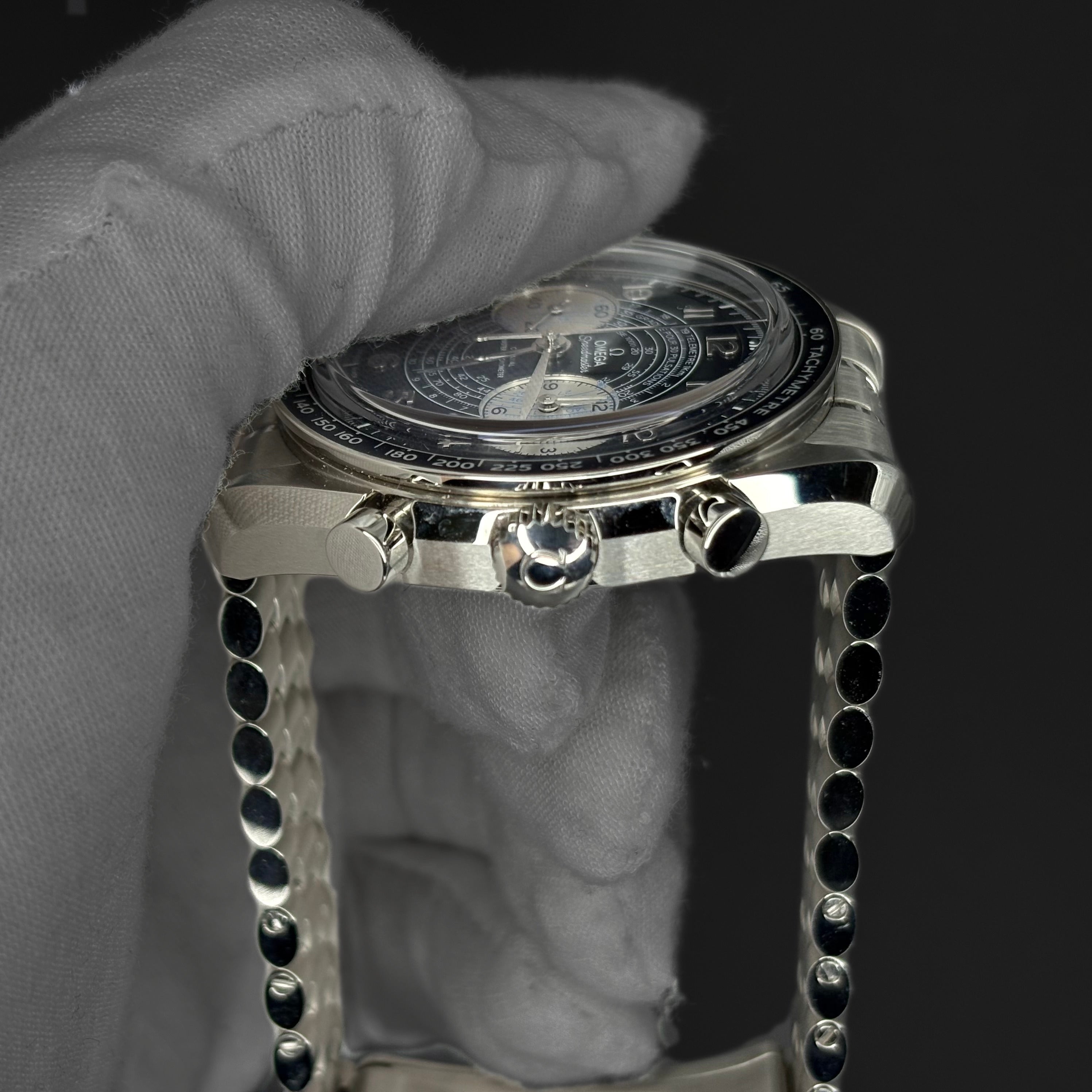 Omega Speedmaster Chronoscope Blue Dial 329.30.43.51.03.001 43mm