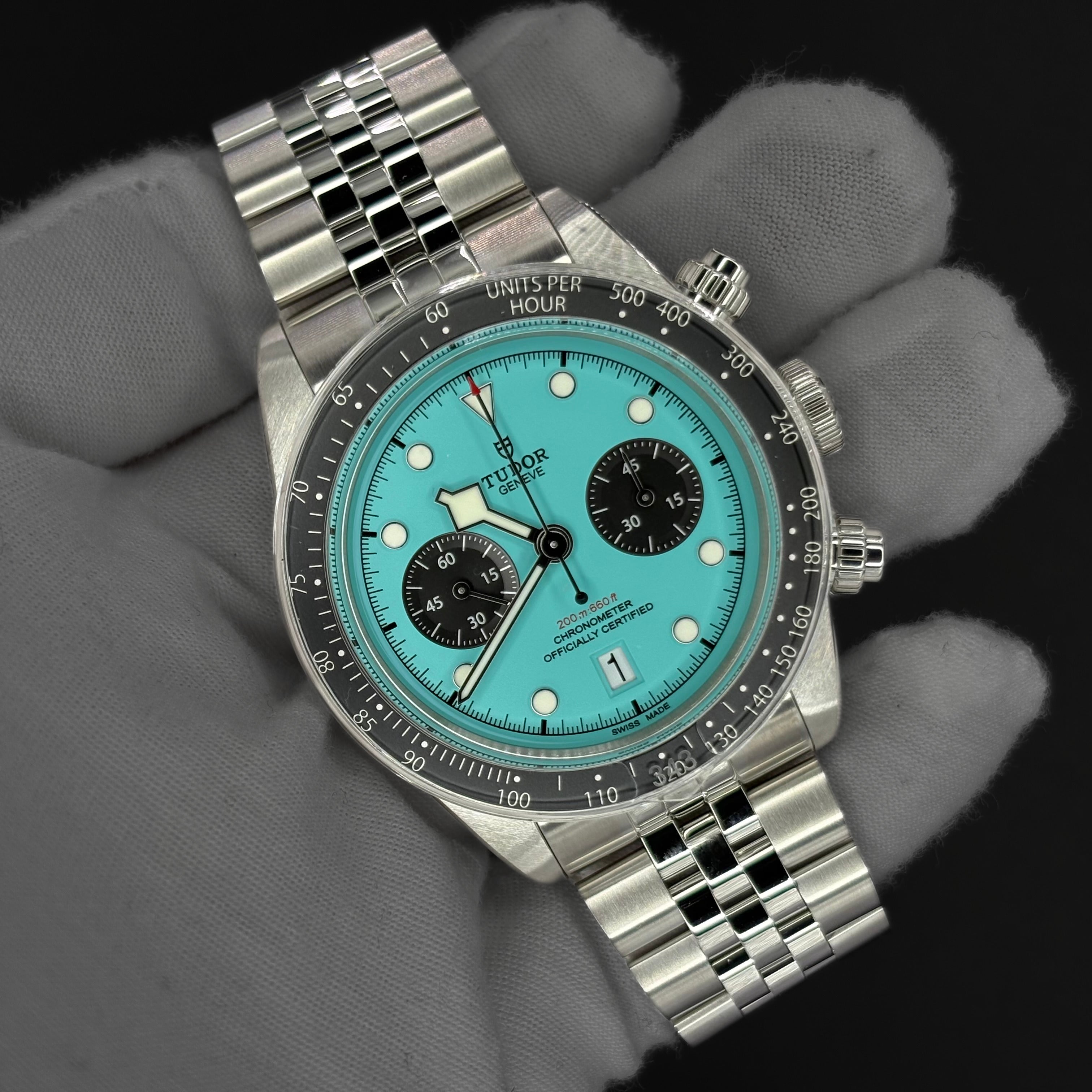 Tudor Black Bay Chrono "Flamingo Blue" 79360N-0024 41mm