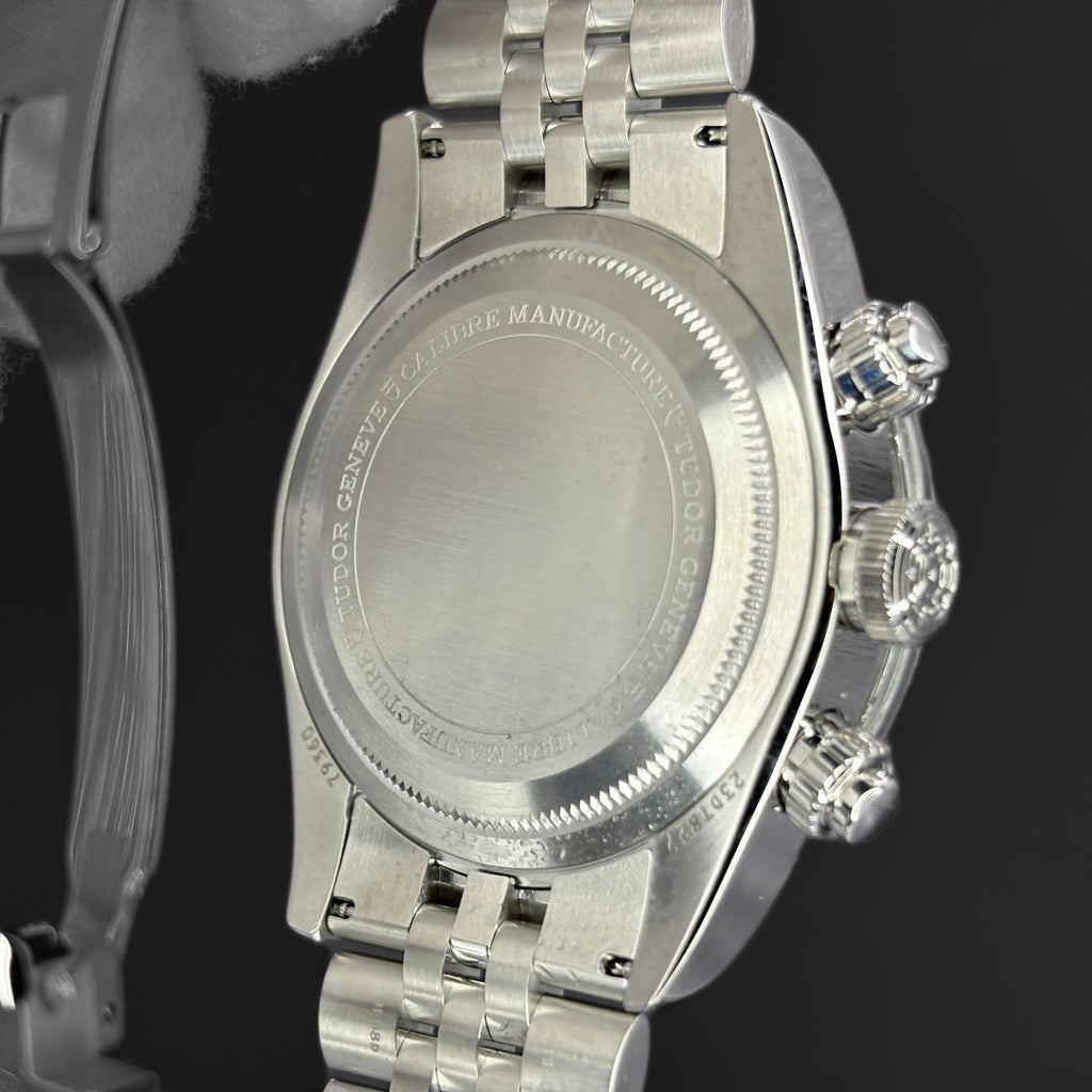 Tudor Black Bay Chrono Flamingo Blue 79360N-0024 steel caseback