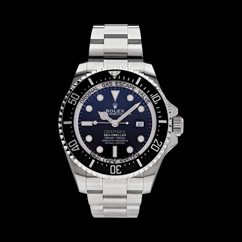 Rolex Deepsea 44mm D-Blue Dial 126660 stock photo
