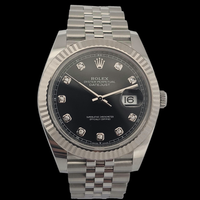 Rolex Datejust 41mm Black Diamond Dial 126334 photo 1