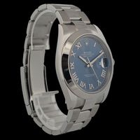 Rolex Datejust Blue Roman photo 1