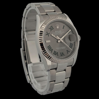 Rolex Datejust 36mm Slate Roman Dial 126234 photo 1
