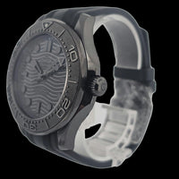 Omega Seamaster Diver 300M Black Black side view