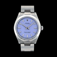 Rolex Oyster Perpetual 31mm Lavender Dial 277200 stock photo