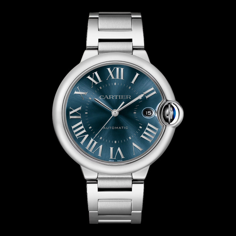 Cartier Ballon Bleu 40mm Blue Dial WSBB0061