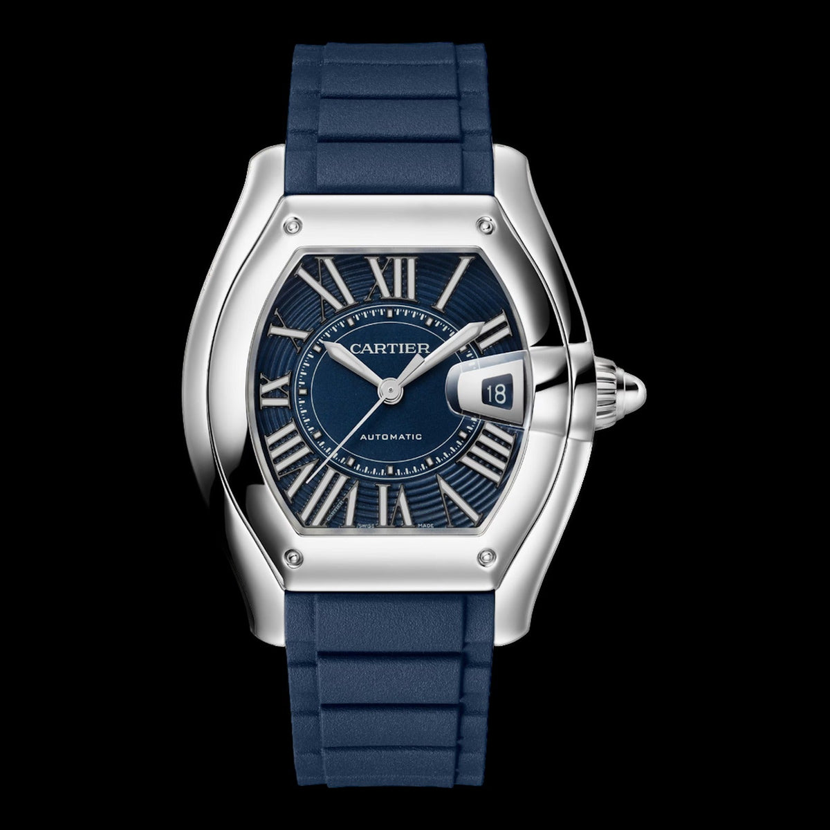 Cartier Roadster Large Blue Dial WSRD0014