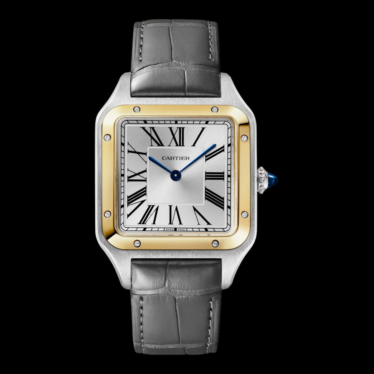 Cartier Santos-Dumont Large Silver Dial W2SA0046