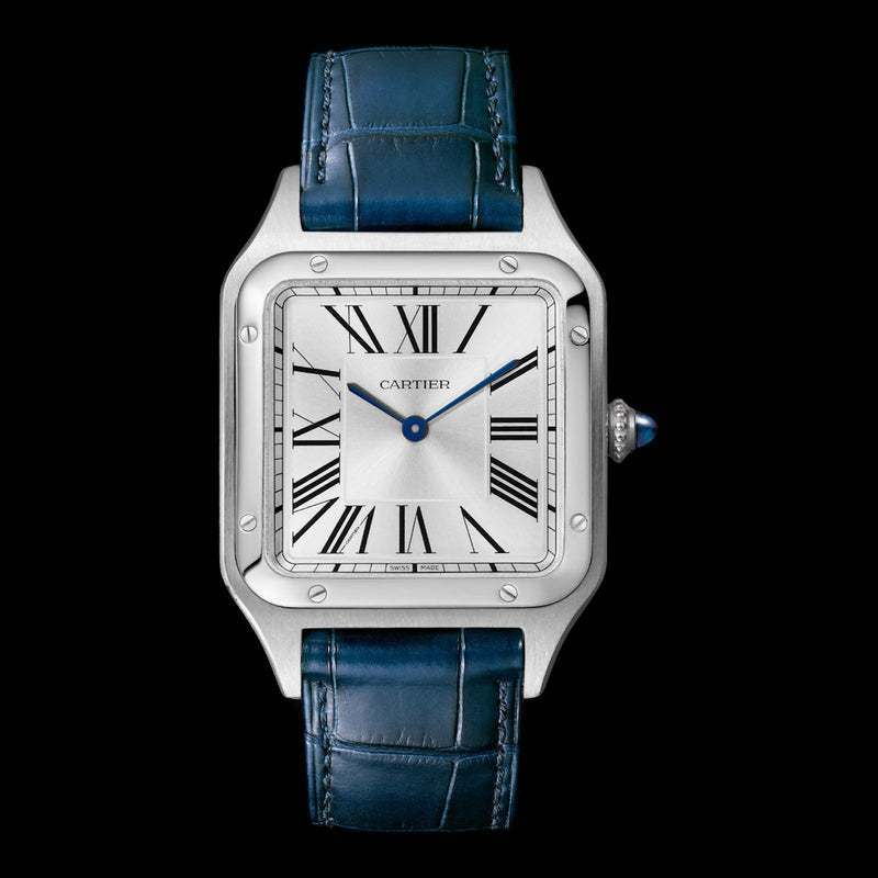 Cartier Santos-Dumont Large Silver Dial WSSA0085