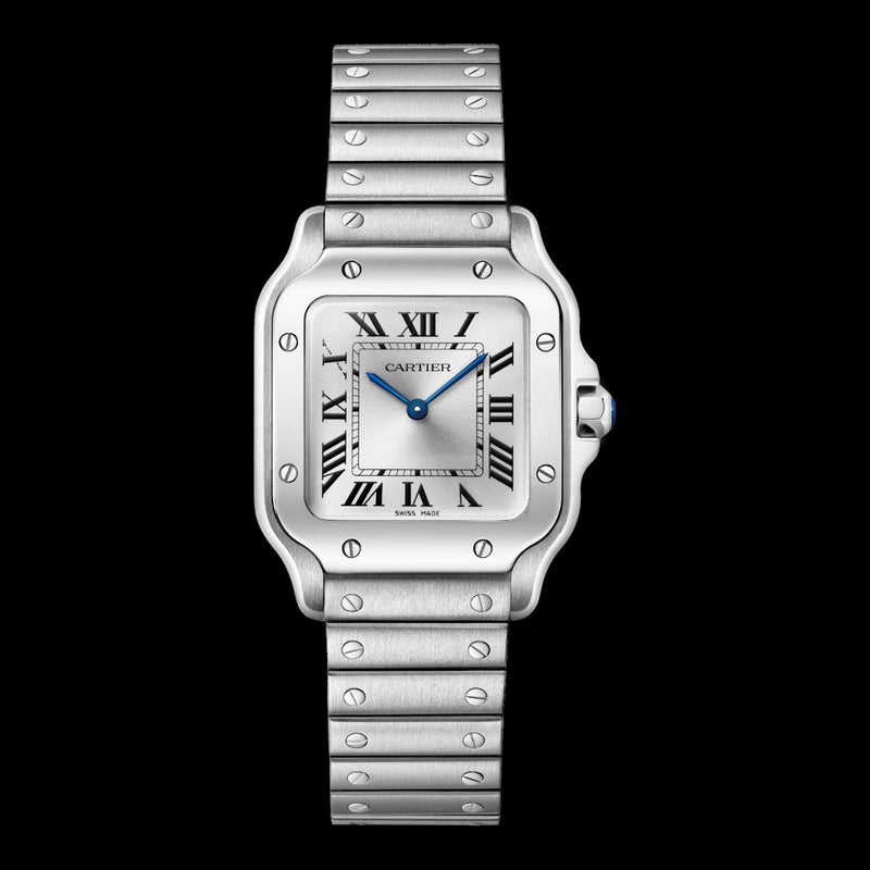 Cartier Santos Small Silver Dial WSSA0082