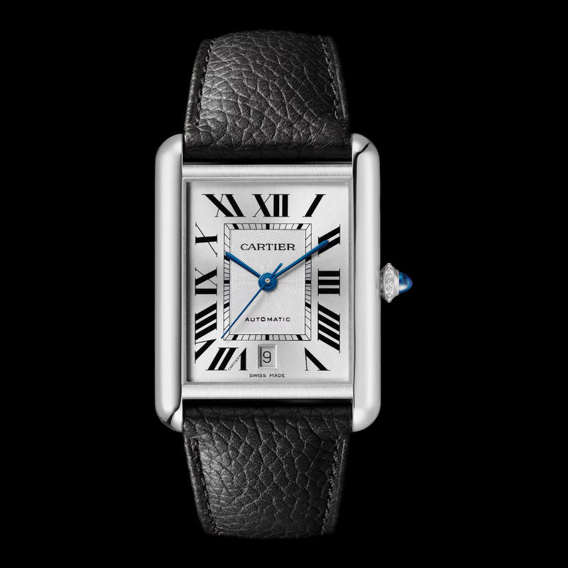 Cartier Tank Must XL Silver Flinqué Dial WSTA0141