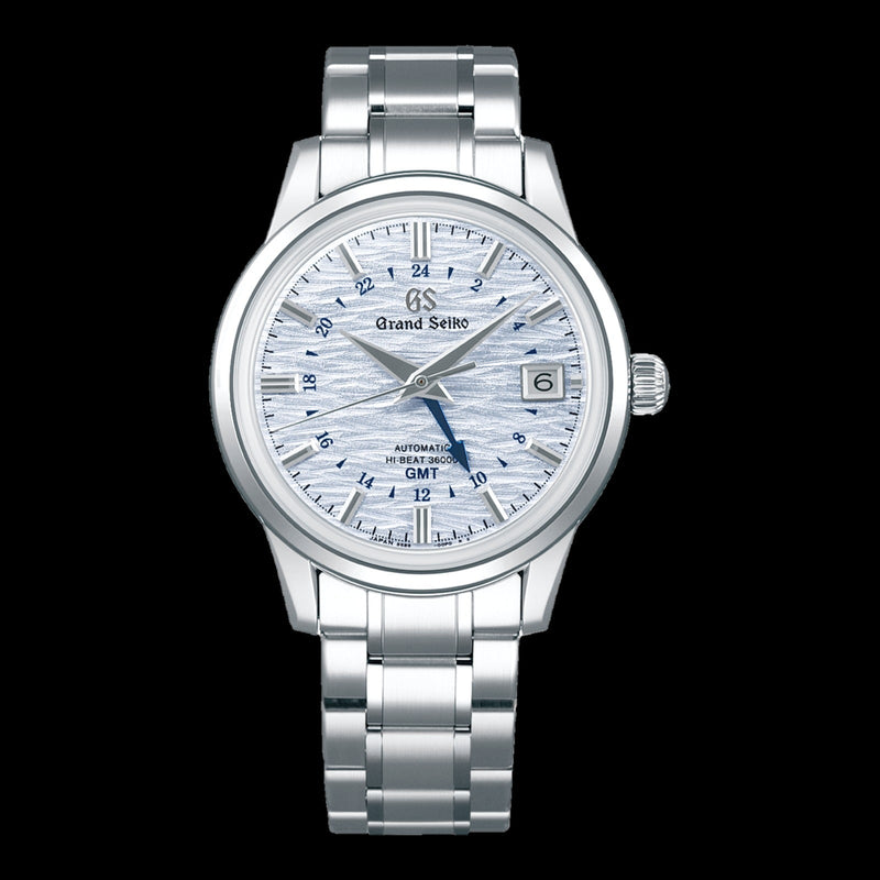 Grand Seiko Elegance Shosho GMT Light Blue Dial SBGJ249