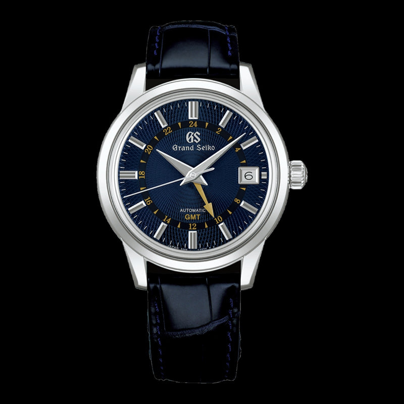 Grand Seiko Elegance GMT Moondrop Blue Dial SBGM257