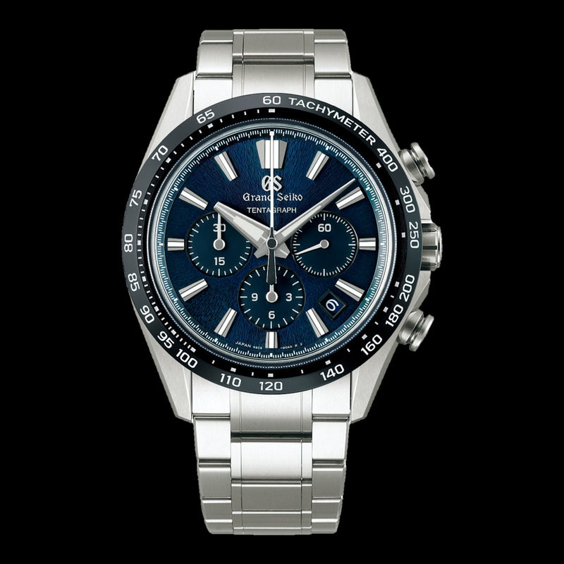 Grand Seiko Evolution 9 Mt. Iwate Tentagraph Blue Dial SLGC001
