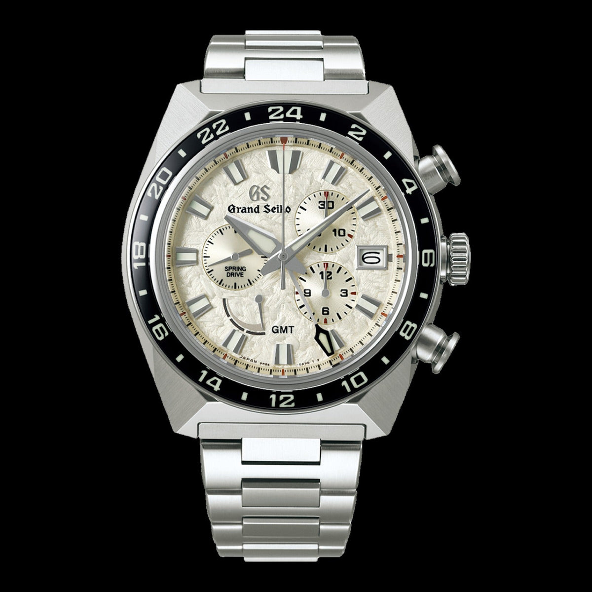 Grand Seiko Sport Tokyo Lion Chronograph GMT Bright White Dial SBGC253