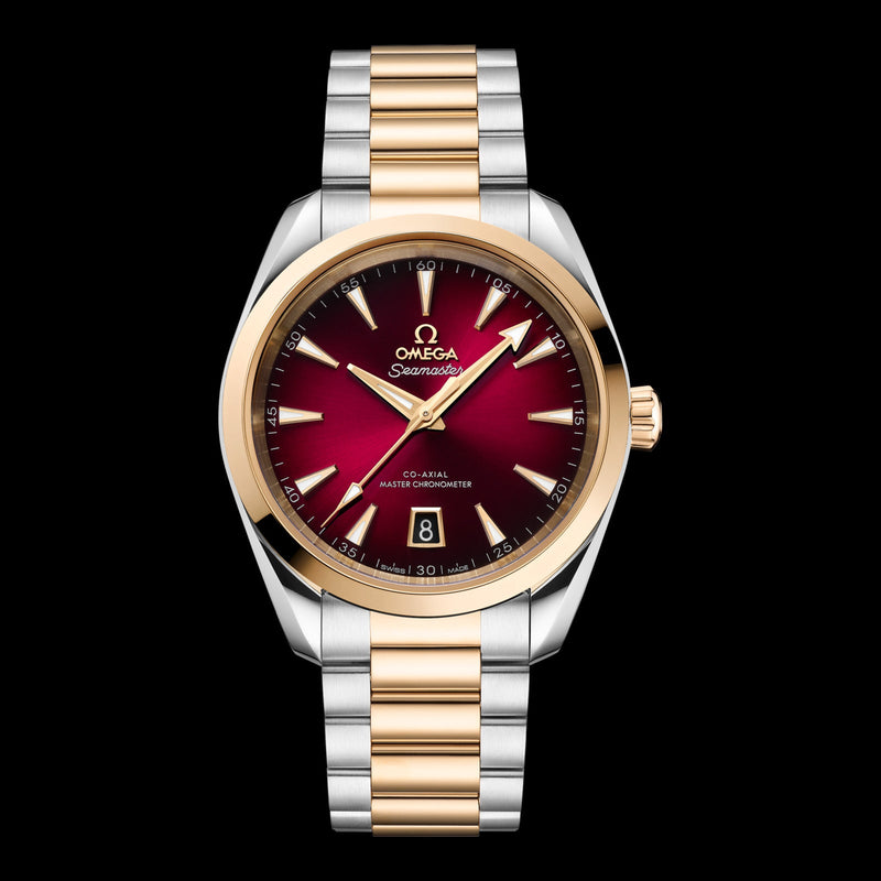 Omega Seamaster Aqua Terra 150M 38mm Red Dial 220.20.38.20.10.002