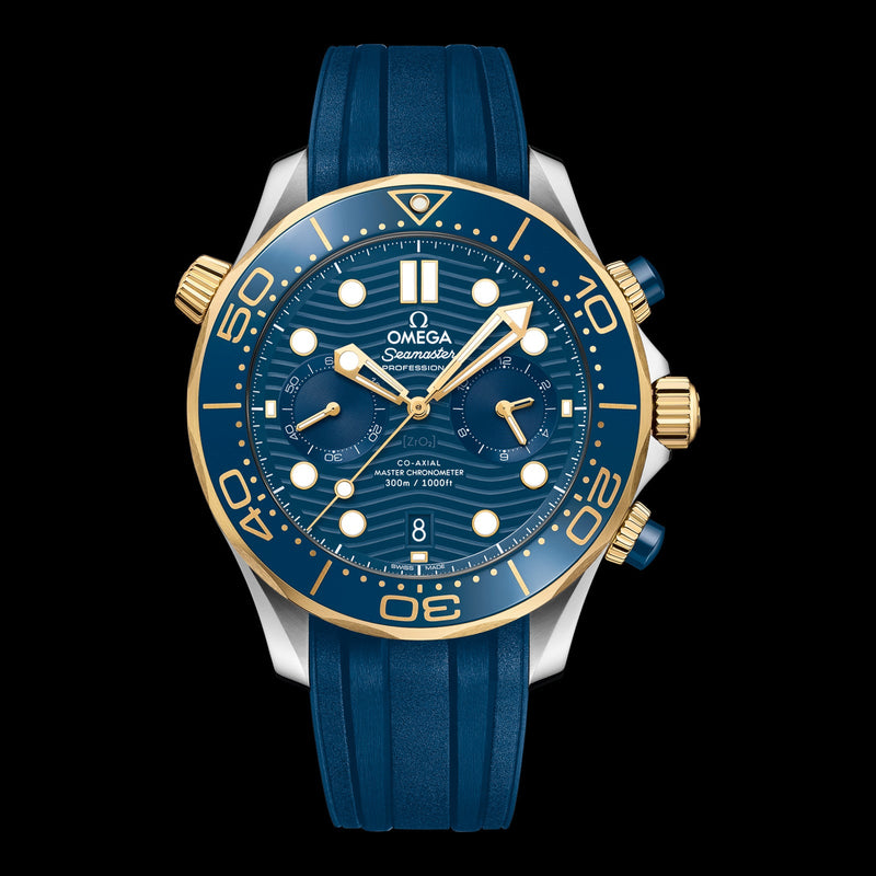 Omega Seamaster Diver 300M Chronograph 44mm Blue Dial 210.22.44.51.03.001