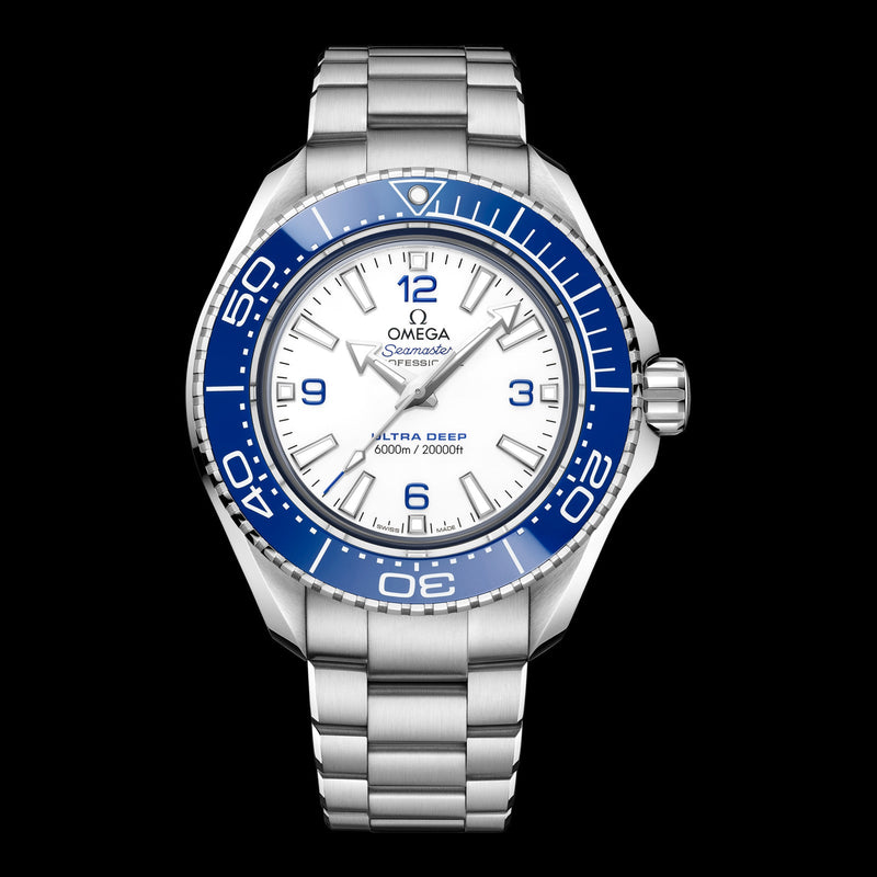 Omega Seamaster Planet Ocean 6000M 45.5mm White Dial 215.30.46.21.04.001