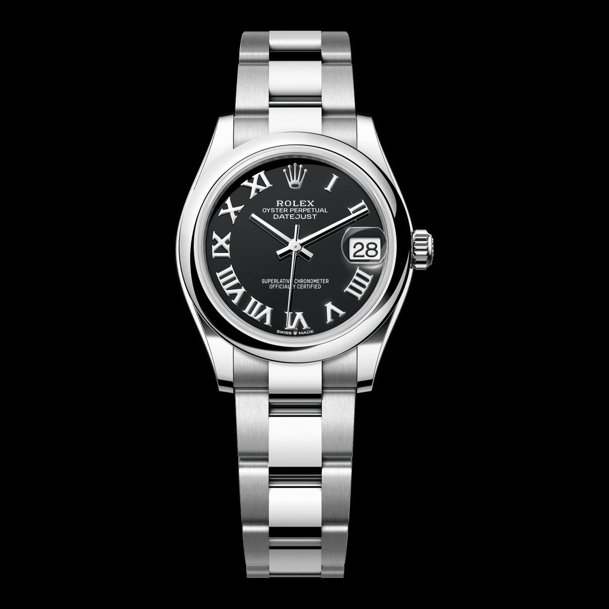 Rolex Datejust 31mm Bright Black Dial 278240