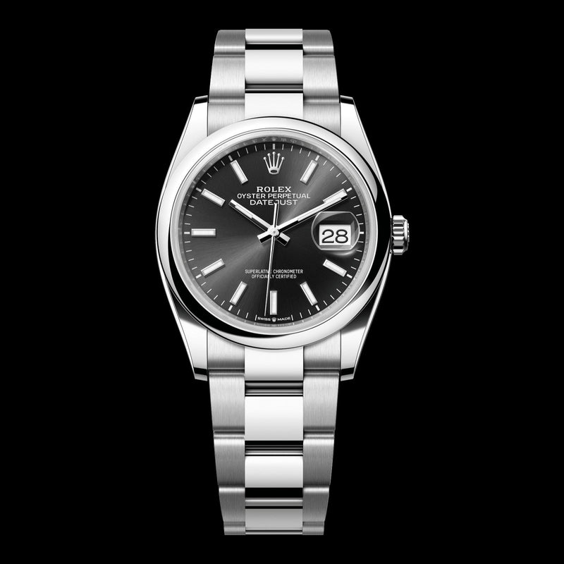 Rolex Datejust 36mm Bright Black Dial 126200