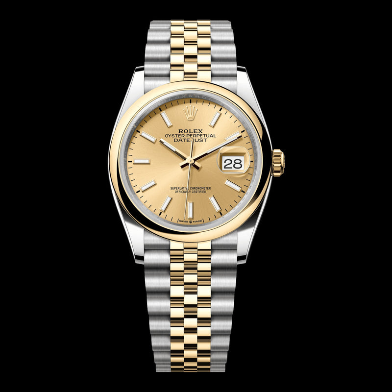 Rolex Datejust 36mm Champagne Dial 126203