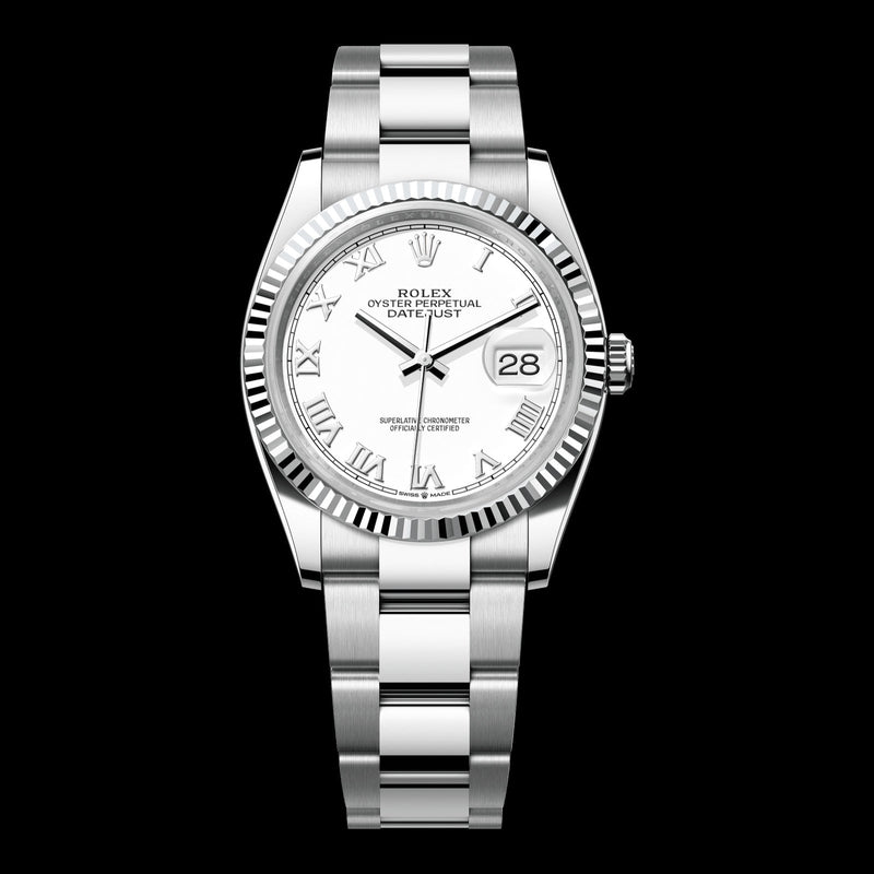 Rolex Datejust 36mm White Dial 126234