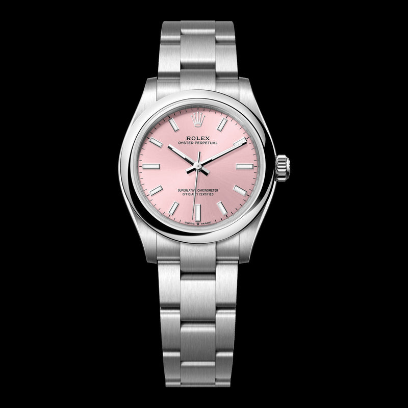Rolex Oyster Perpetual 31mm Pink Dial 277200