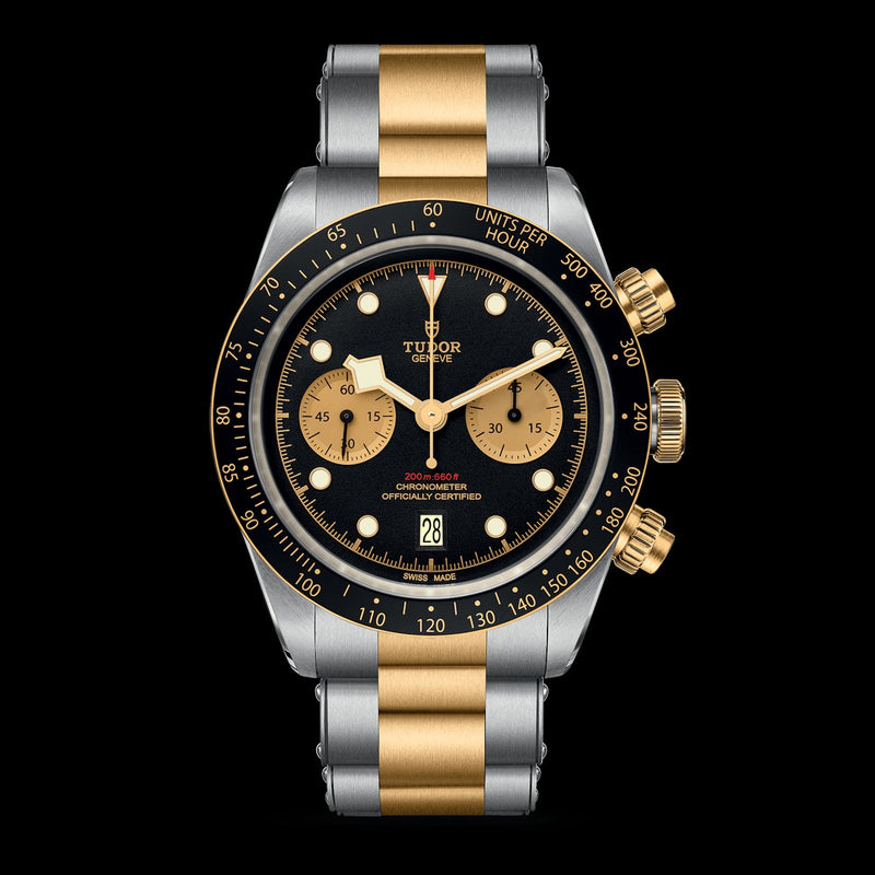 Tudor Black Bay Chrono S&G 41mm Black Dial M79363N-0001