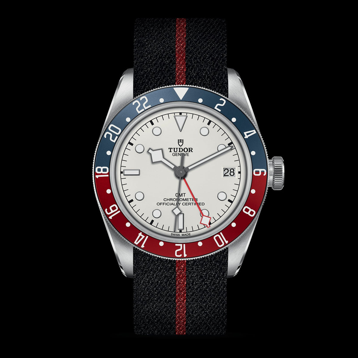 Tudor Black Bay GMT 41mm Silver Opaline Dial M79830RB-0012