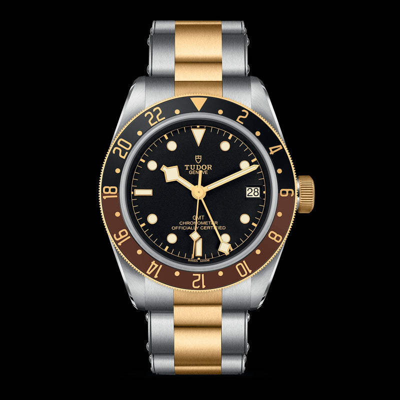 Tudor Black Bay GMT S&G 41mm Black Dial M79833MN-0001