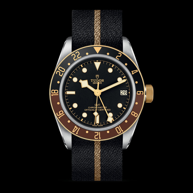 Tudor Black Bay GMT S&G 41mm Black Dial M79833MN-0004